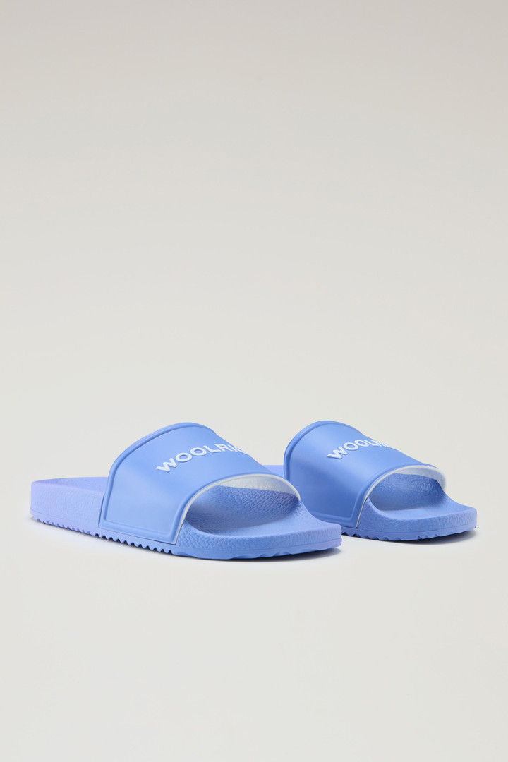 Sandalen Slide aus Gummi Blau photo 2 | Woolrich