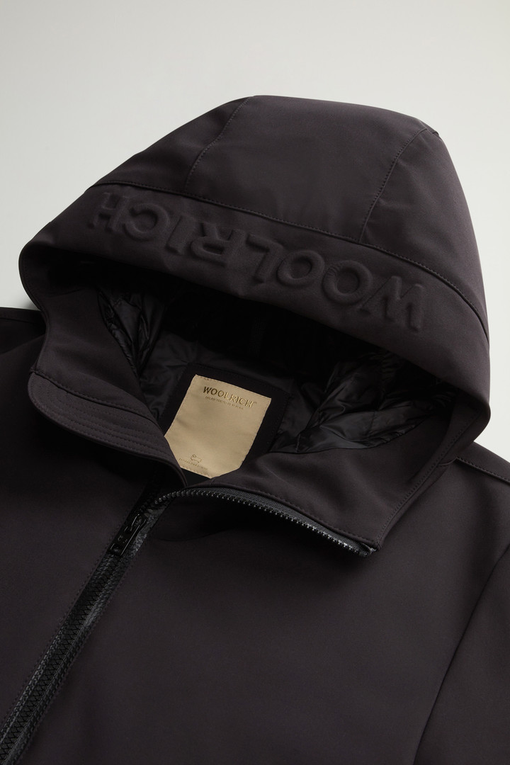 Pacific Jacke aus Tech Softshell Schwarz photo 6 | Woolrich