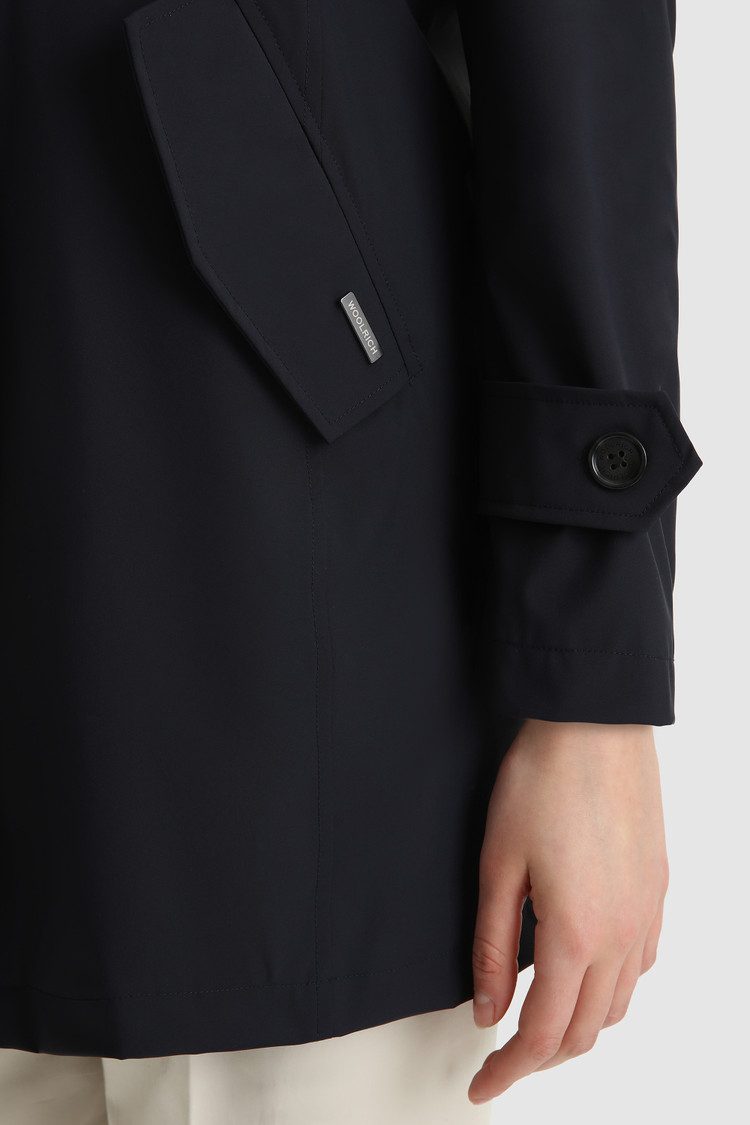 Belted Fayette trench coat