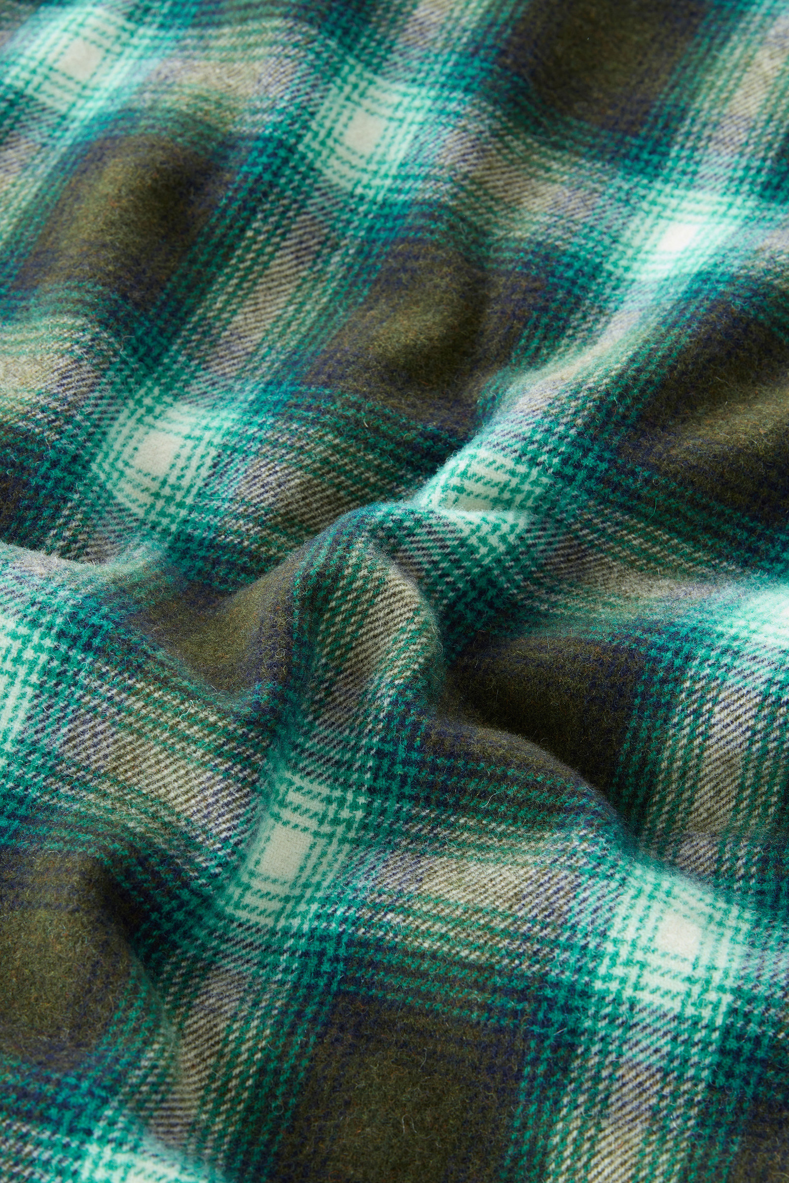 Veste Trucker en laine mélangée recyclée rembourrée multicolore photo 9 | Woolrich
