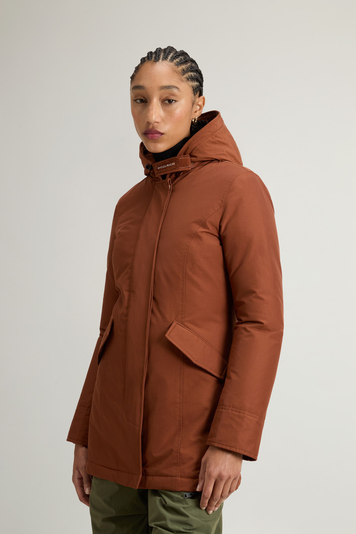 Arctic Parka van Ramar Cloth-stof met afneembare bontrand Bruin photo 5 | Woolrich