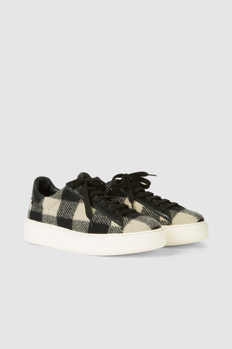 Botas Chelsea con estampado de cuadros