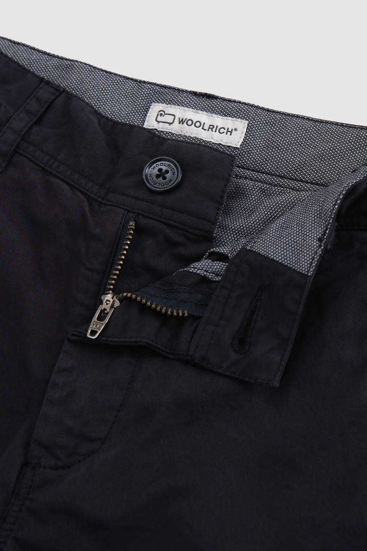 Boy's Pant in Garment-Dyed Cotton Blue photo 5 | Woolrich
