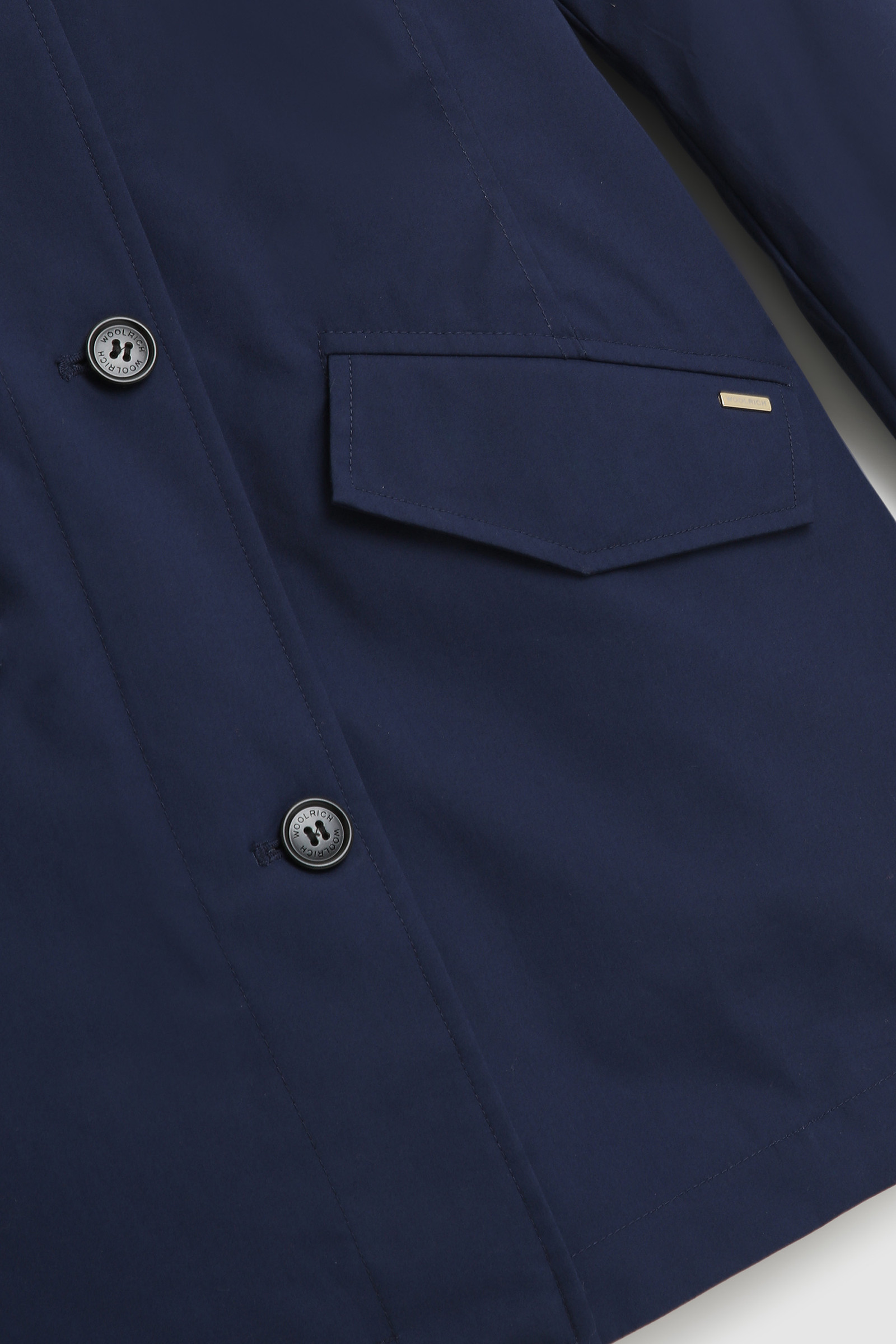 Jessamine Parka in Triple-Layer Cotton Blue photo 8 | Woolrich