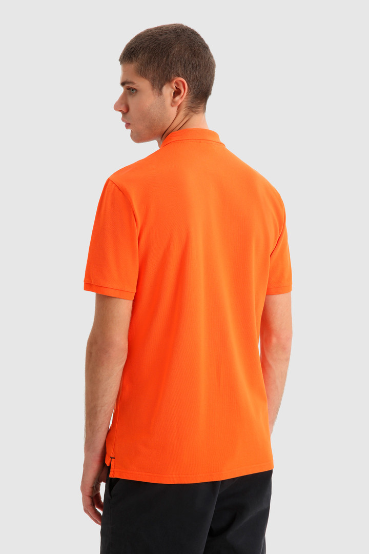 Polo American classique en coton orange photo 3 | Woolrich