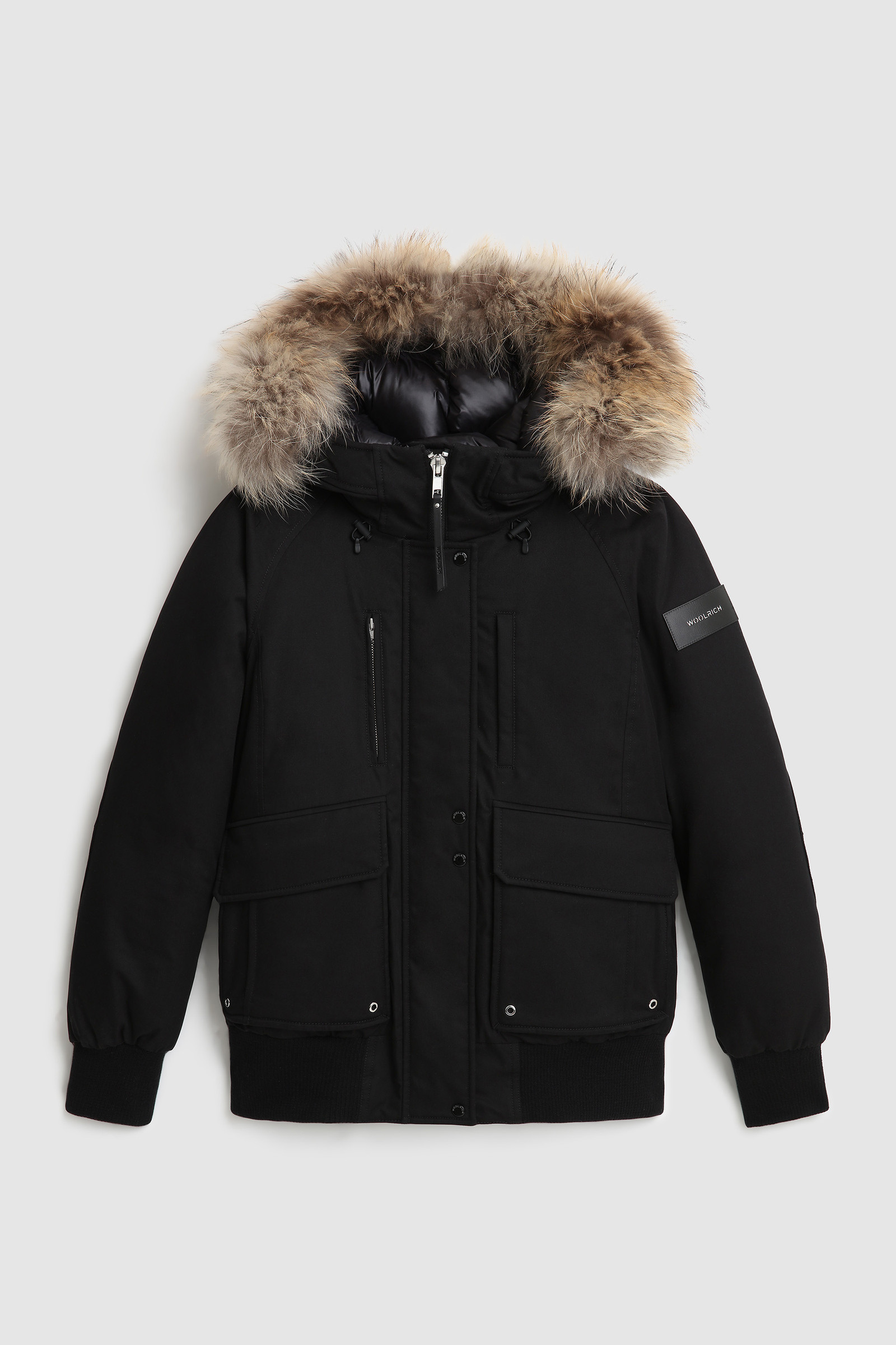 Bomberjacke Yetna mit abnehmbarem Fell