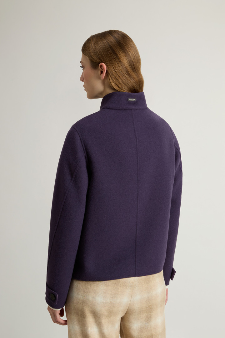 Wool-Blend Jacket Purple photo 3 | Woolrich