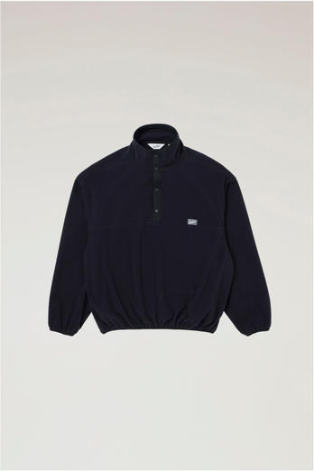 Recycled Polartec Thermal Pro Fleece Jacket Black photo 1 | Woolrich