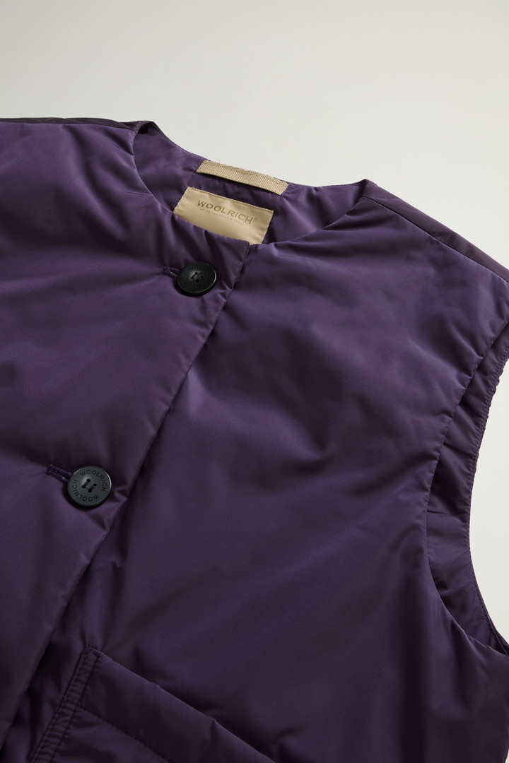 Crewneck Nylon Vest Purple photo 6 | Woolrich