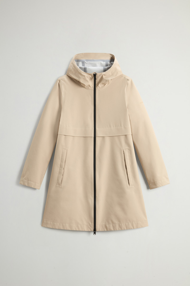 Waterproof Parka in Light Stretch Beige photo 5 | Woolrich