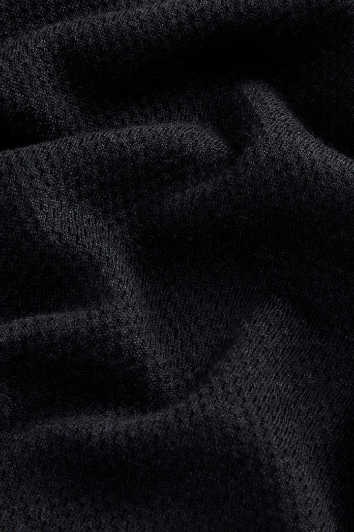 Stricksweatshirt aus reiner italienischer Schurwolle by Todd Snyder Schwarz photo 6 | Woolrich