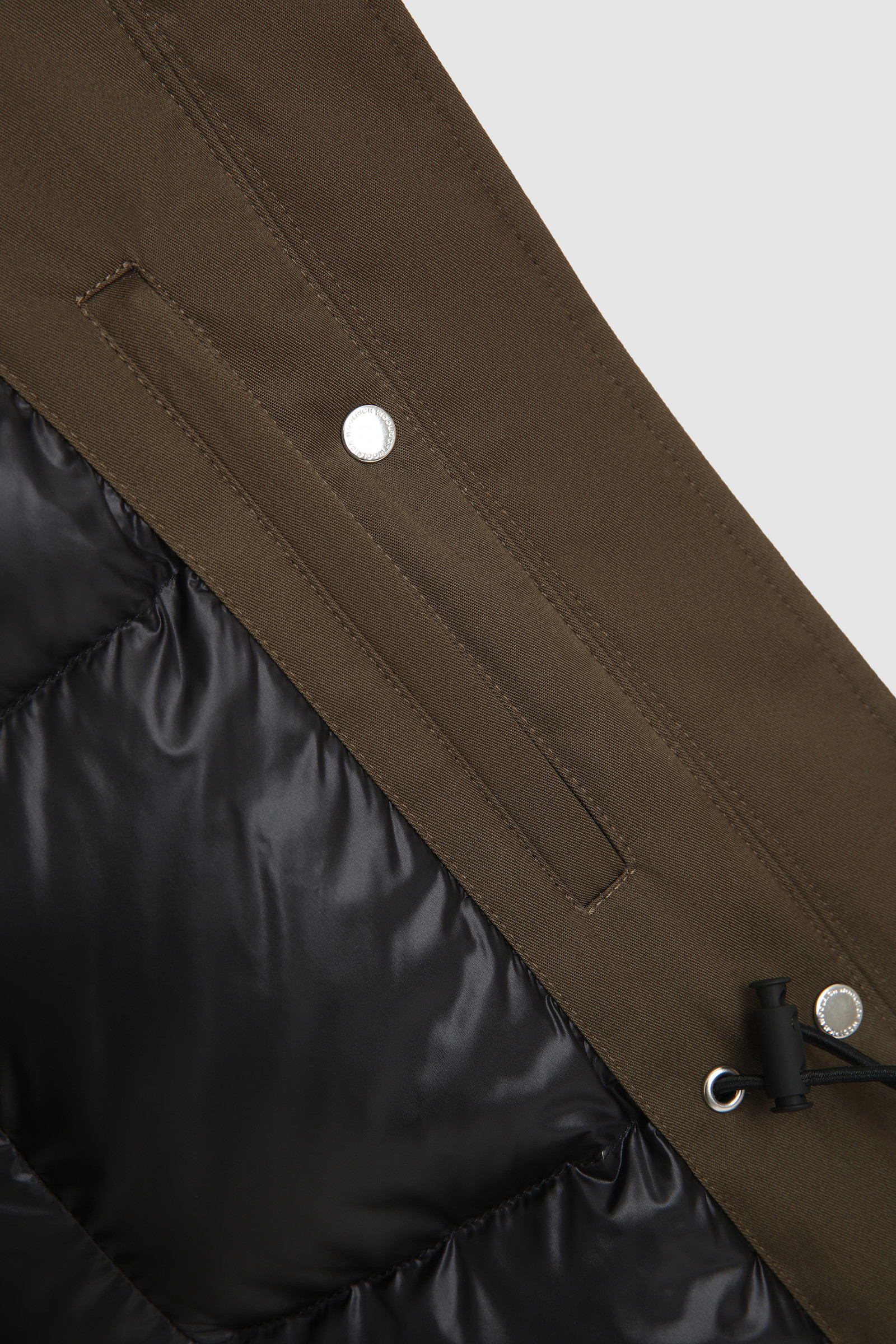 Yetna Long Parka with Removable Fur Green photo 10 | Woolrich