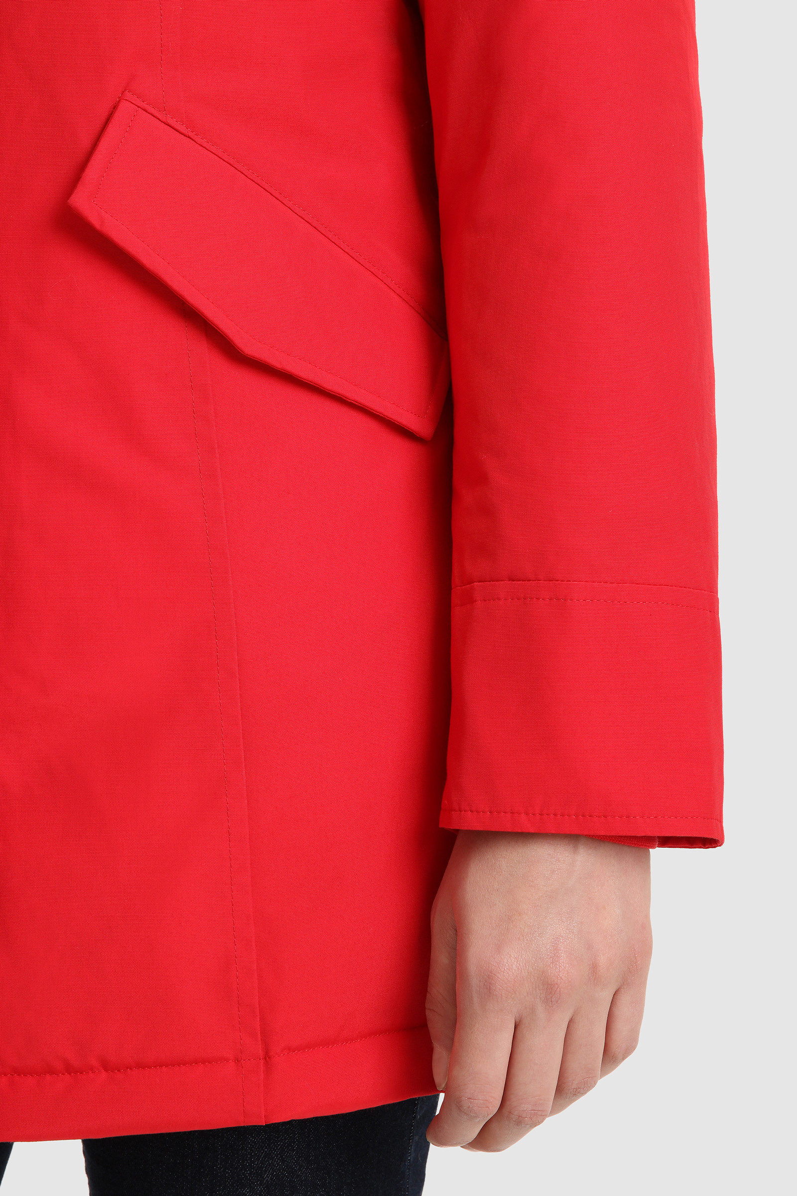 Arctic Parka en Ramar avec fourrure amovible Rouge photo 6 | Woolrich