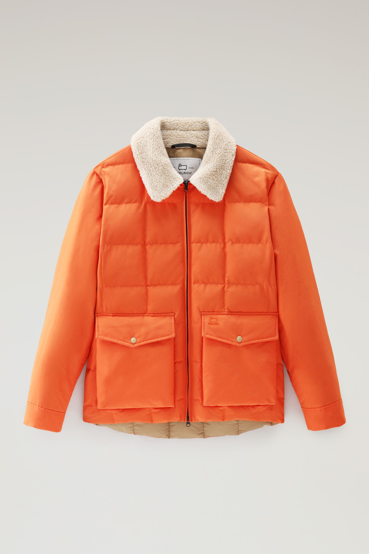 Blizzard Duster Quilted Jacket in Eco Ramar Red photo 1 | Woolrich