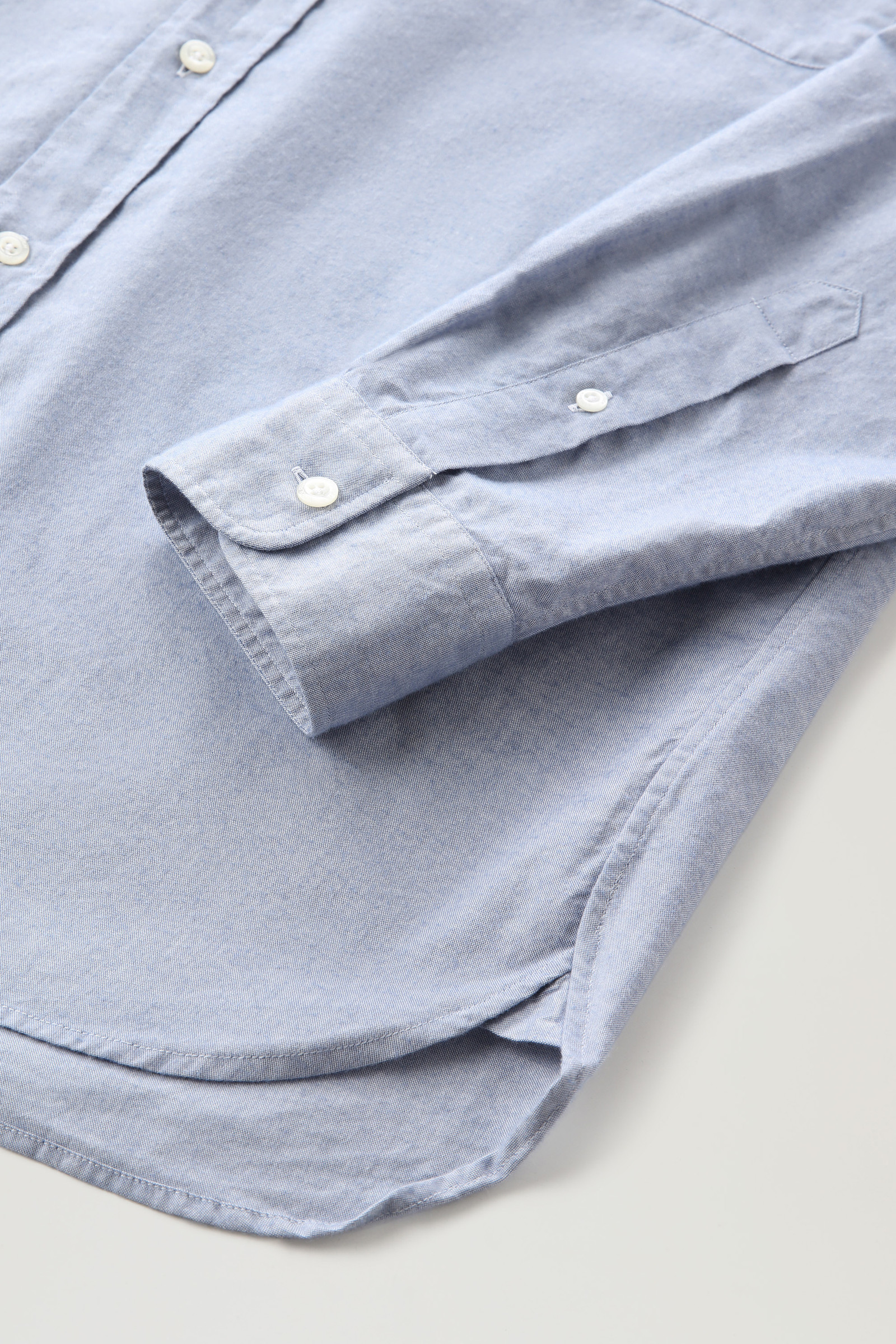 Camicia Oxford classica blu photo 8 | Woolrich