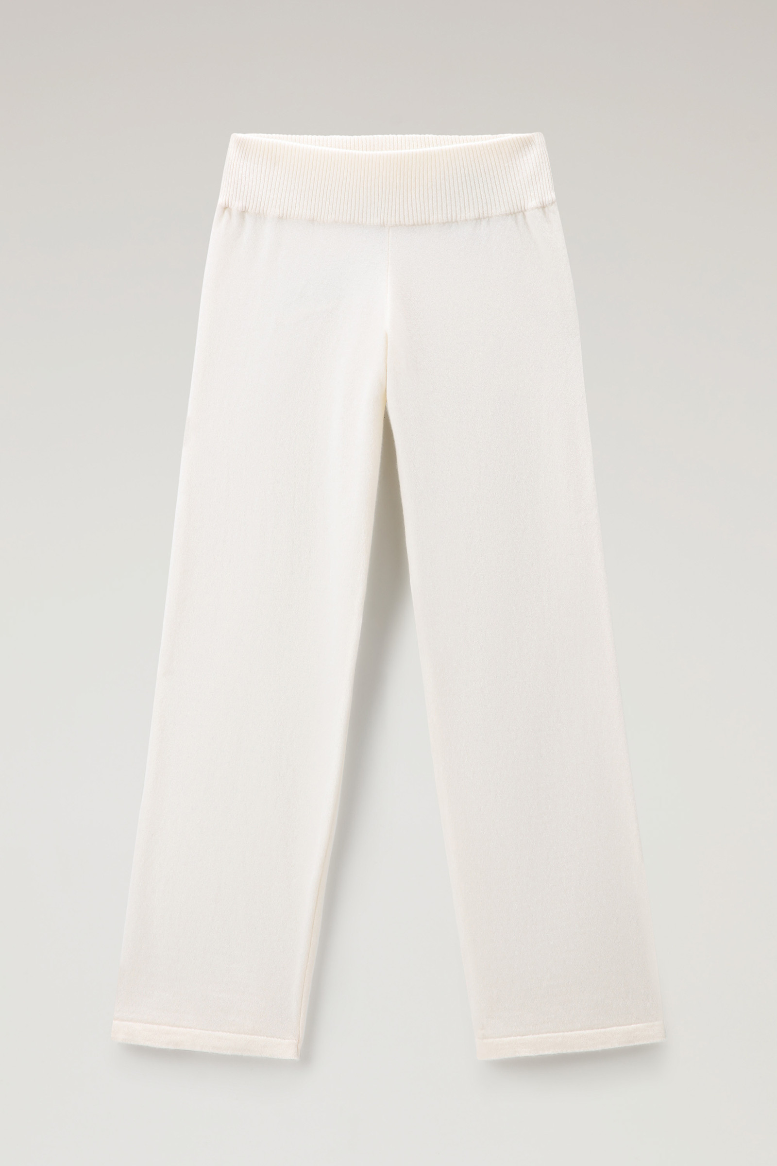 Pantalon en mélange de laine et cachemire blanc photo 4 | Woolrich