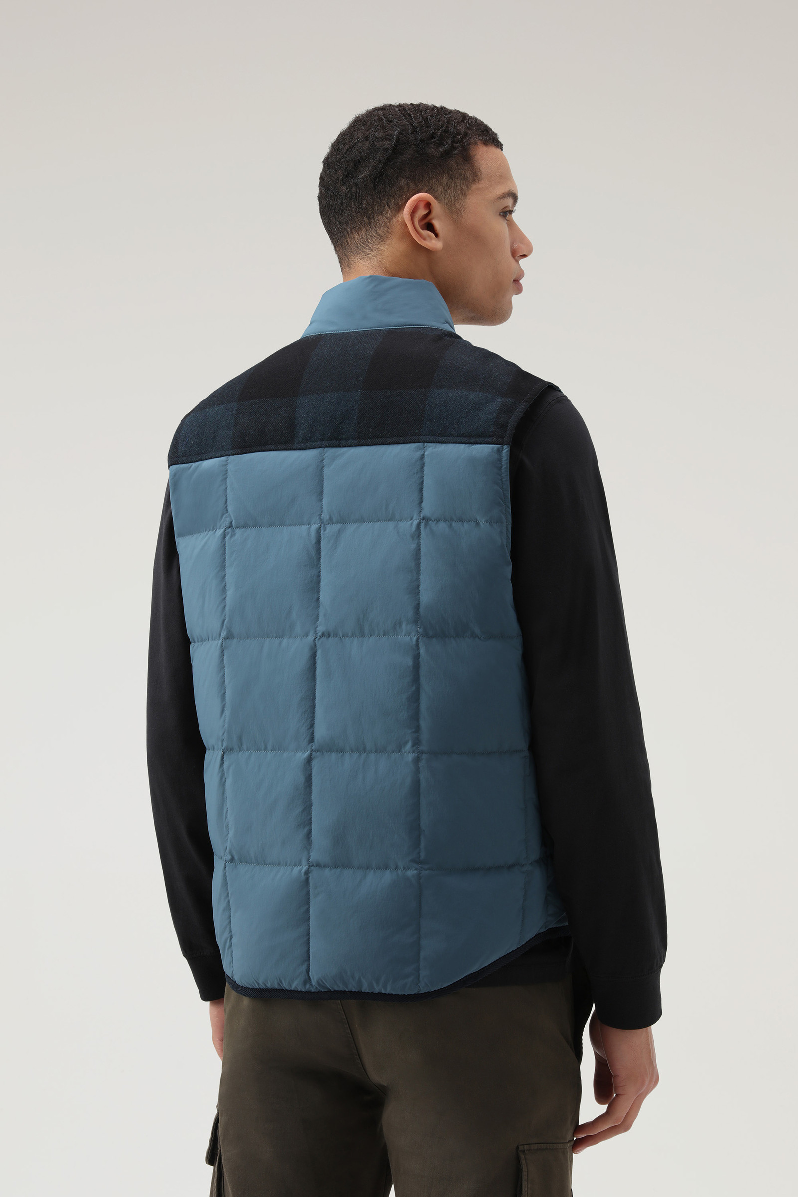 Veste sans manches Heritage Terrain en nylon Taslan bleu photo 3 | Woolrich