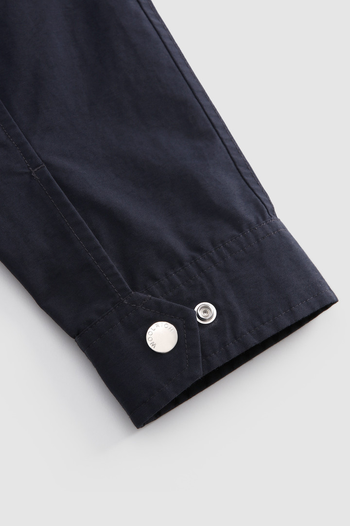 Sobrecamisa Cruiser en tejido Ramar ecológico azul photo 7 | Woolrich