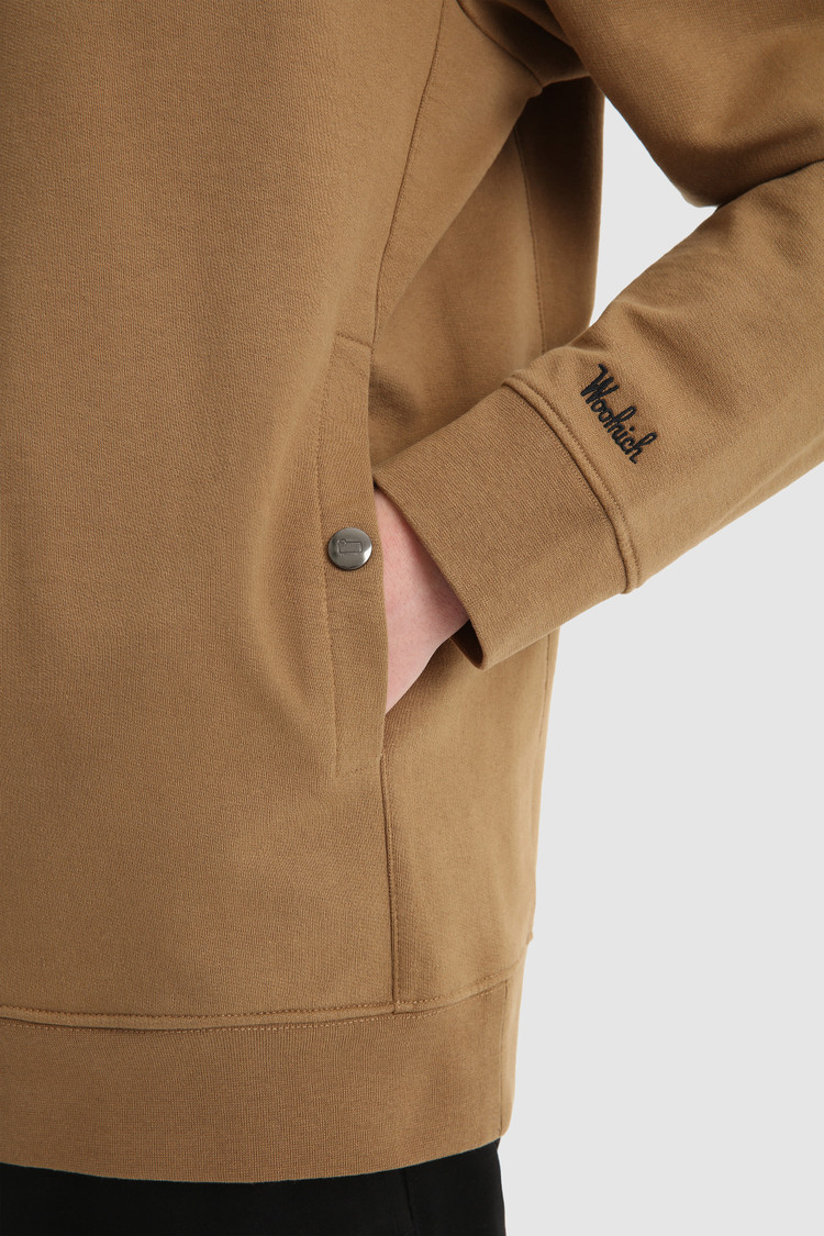 American brushed cotton hoodie