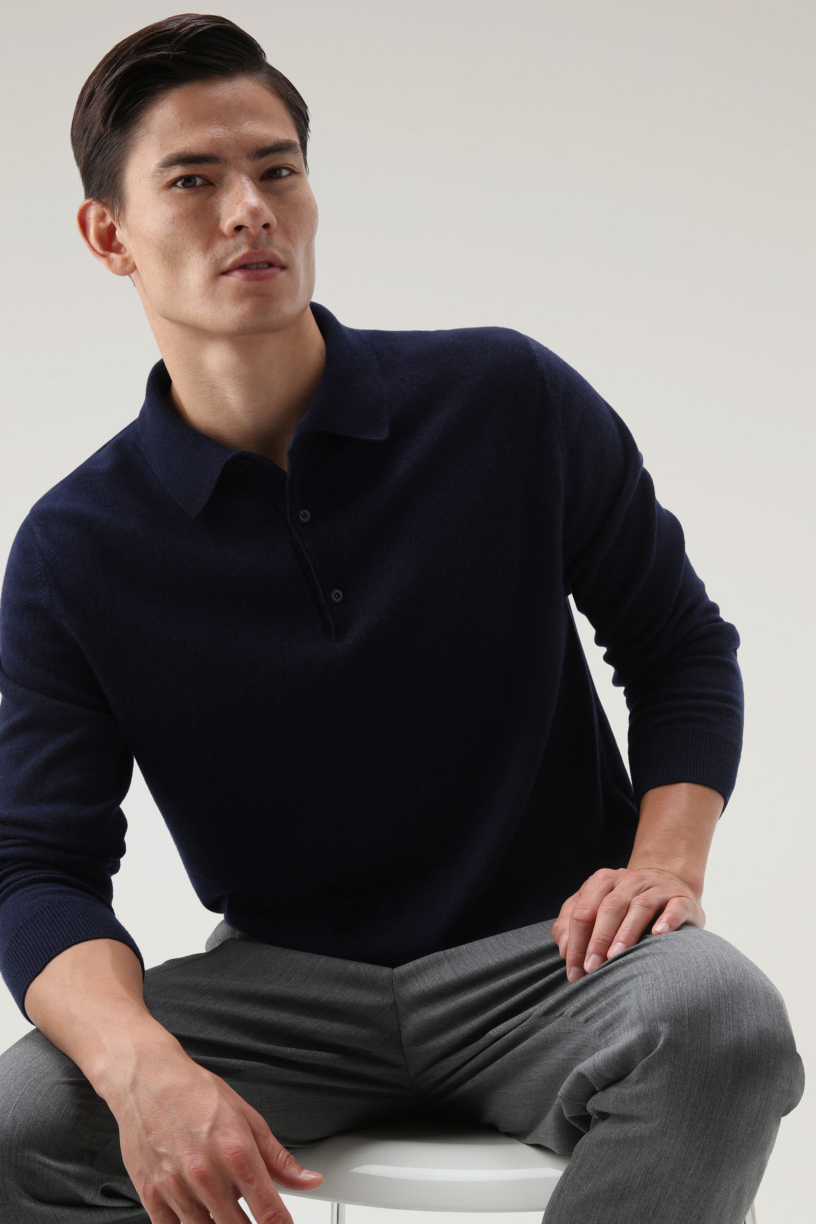Cashmere Luxe Long Sweater Blue photo 4 | Woolrich