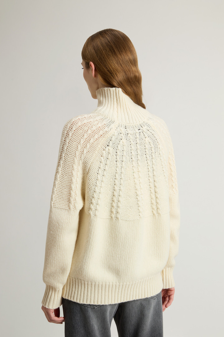 FAIRISLE TURTLENECK White photo 3 | Woolrich
