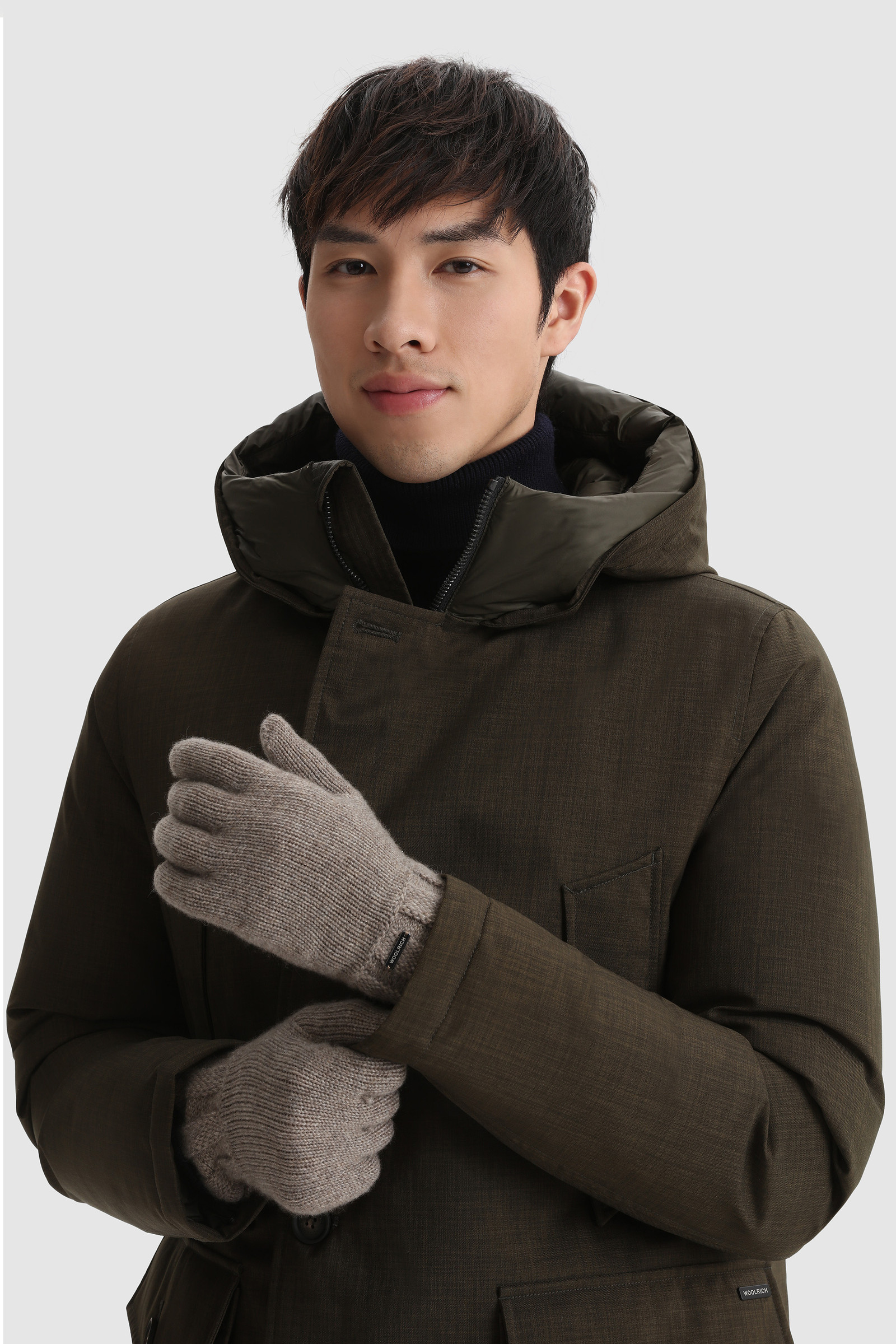 Cashmere Luxe Gloves Brown photo 3 | Woolrich