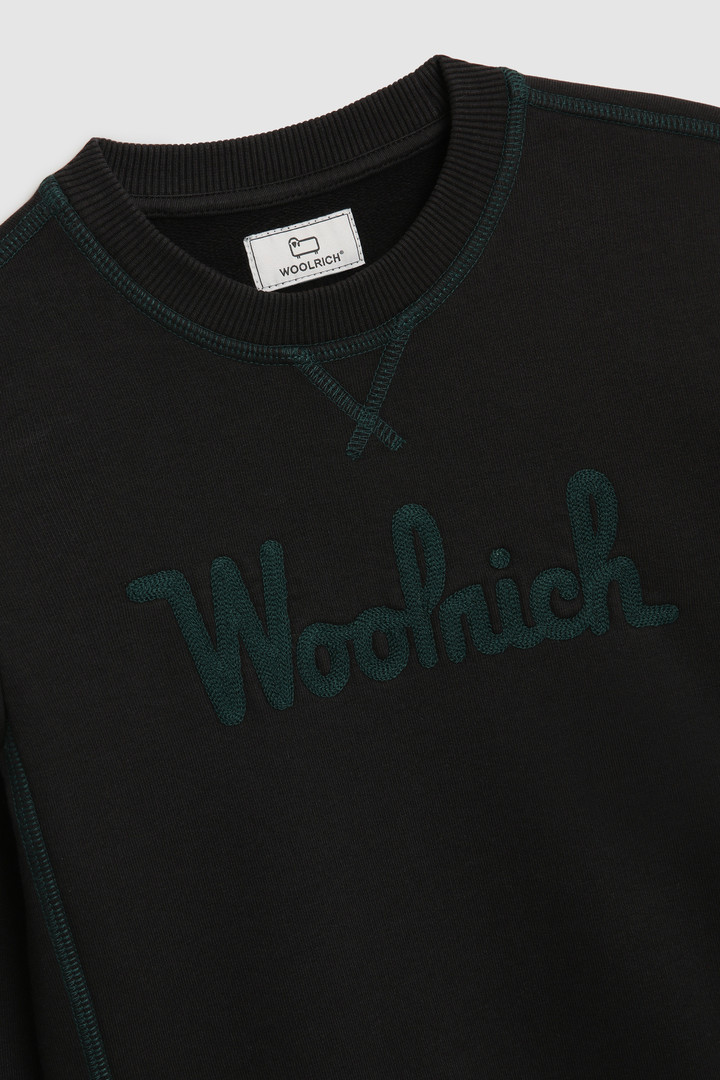 Boy's Crewneck Sweatshirt with 3D logo