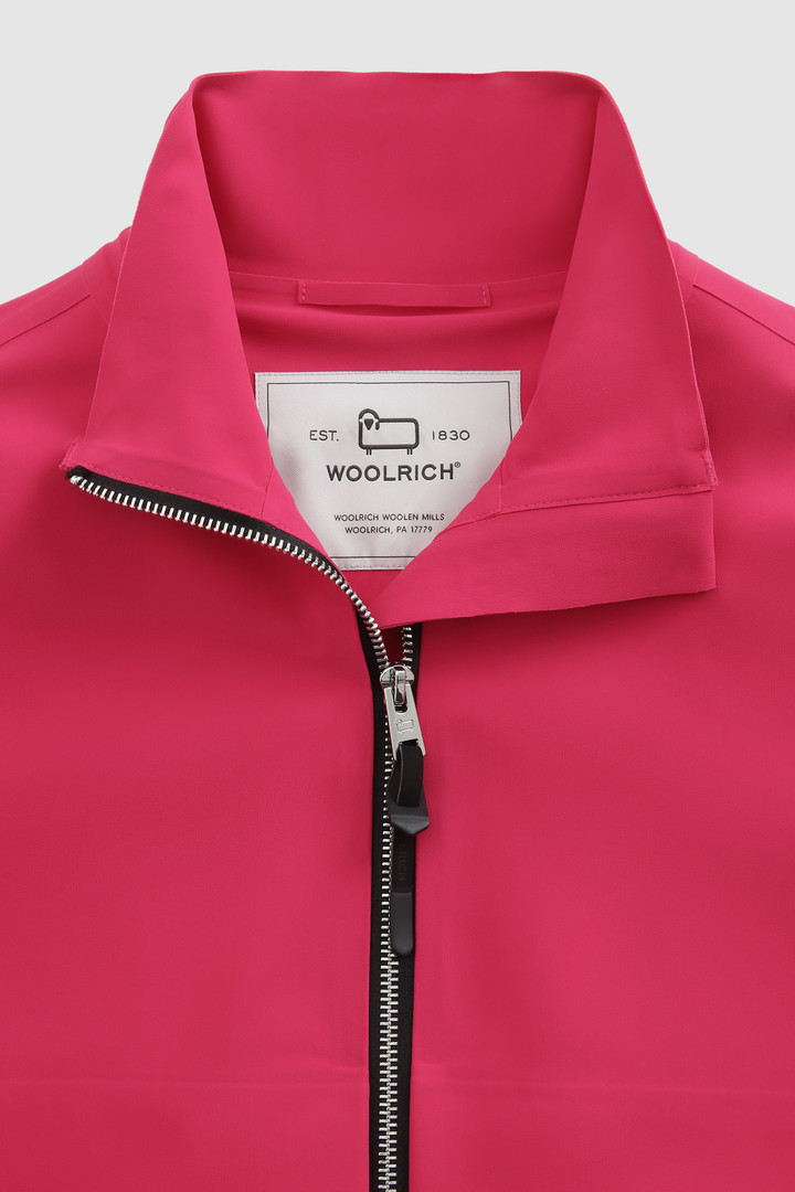 Pequea Long Jacket in Stretch Jersey Pink photo 5 | Woolrich