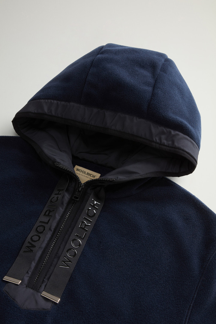 Fleece Hoodie Blue photo 6 | Woolrich