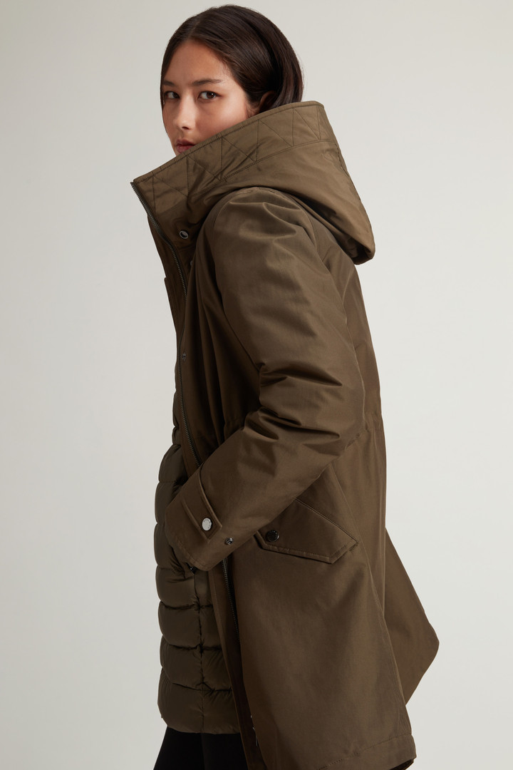 Parka 3-en-1 en Ramar Cloth Vert photo 4 | Woolrich