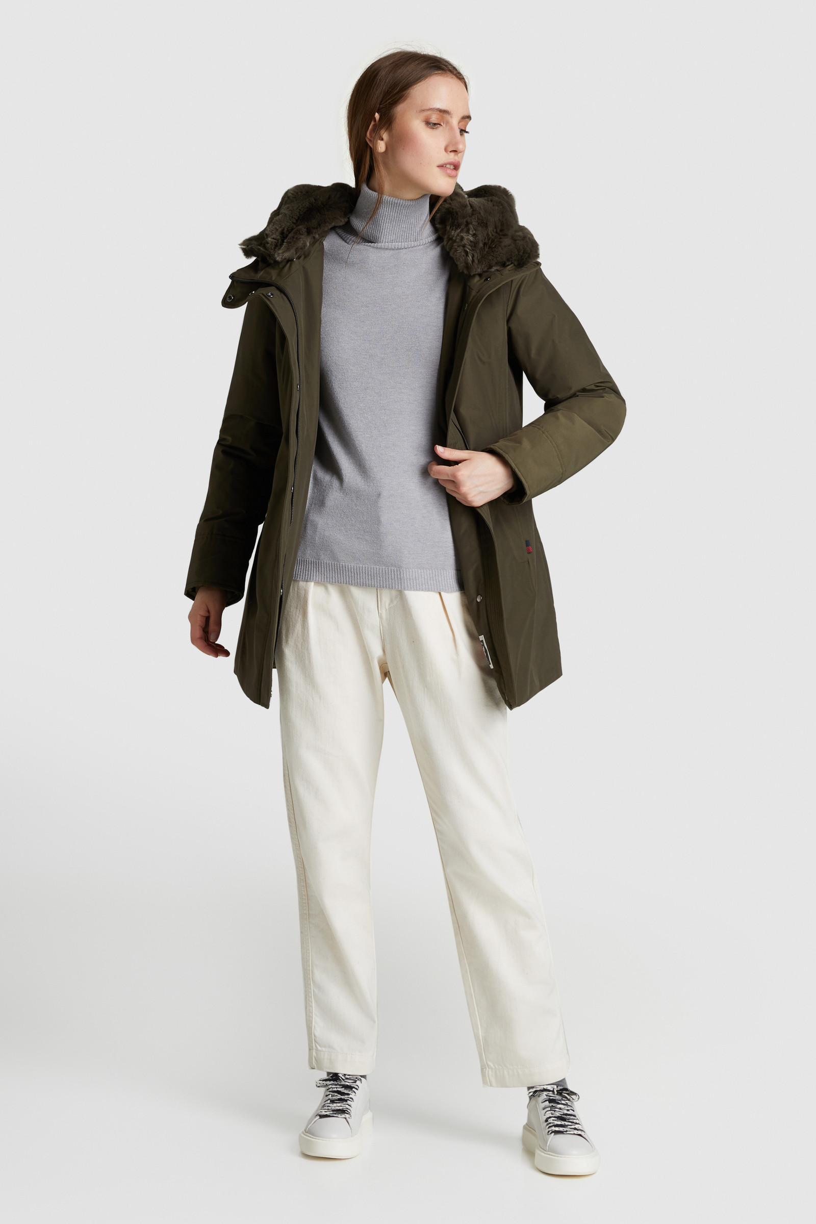 Boulder Parka pelliccia sintetica