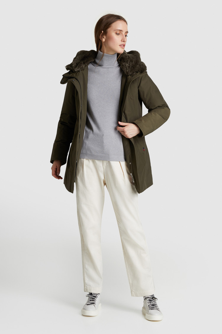 Boulder Parka pelliccia sintetica
