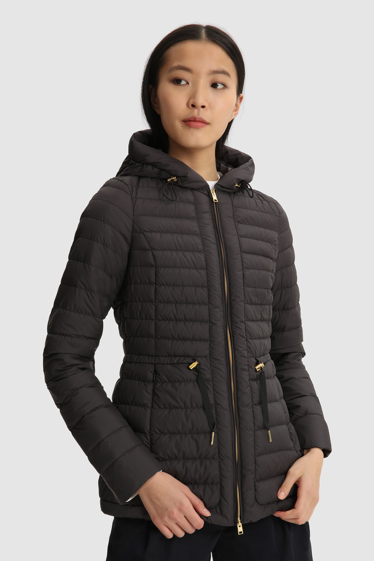 Hibiscus hooded jacket