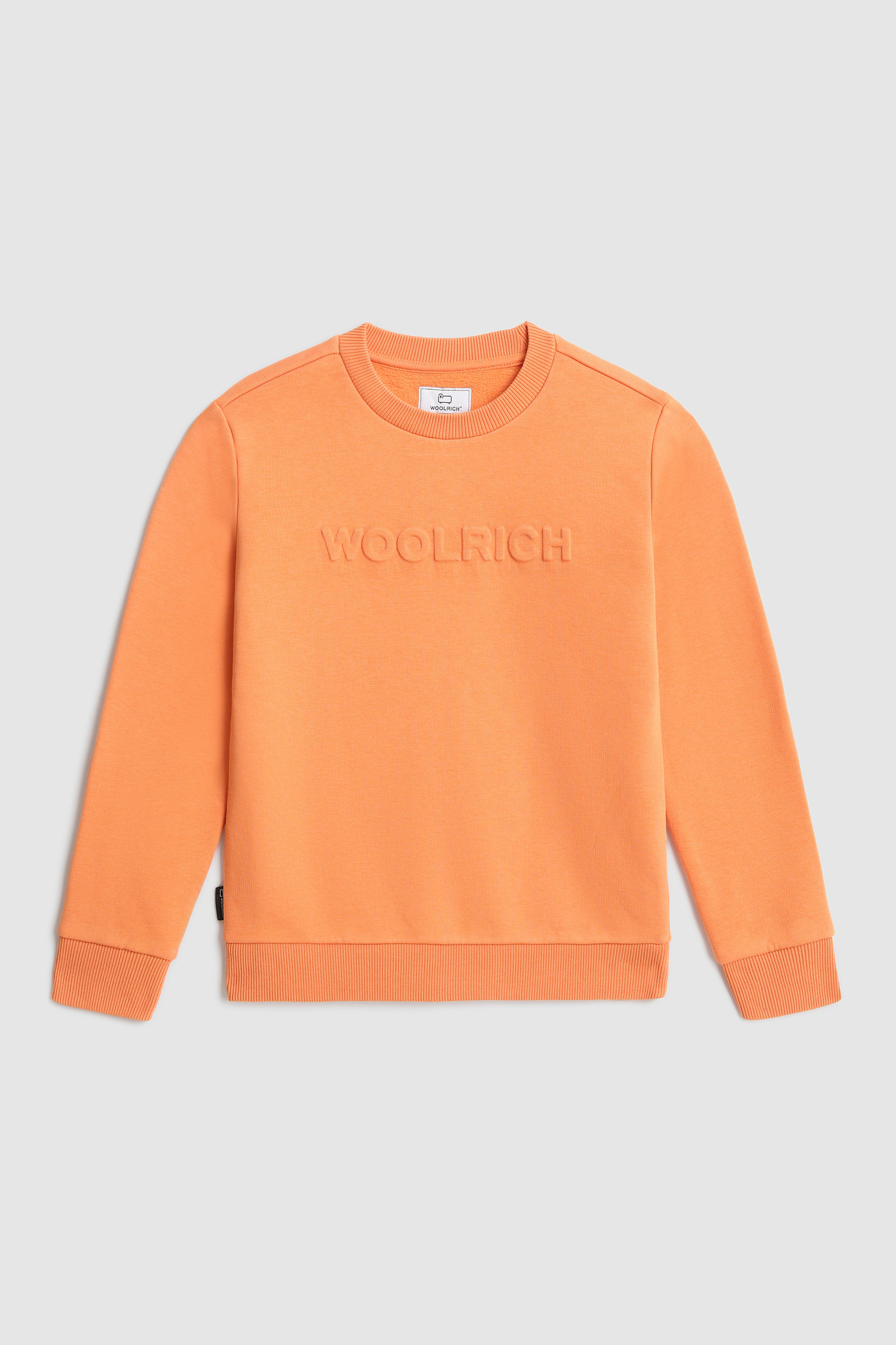 Sweatshirt mit Rundhalsausschnitt und 3D-Logo für Jungen