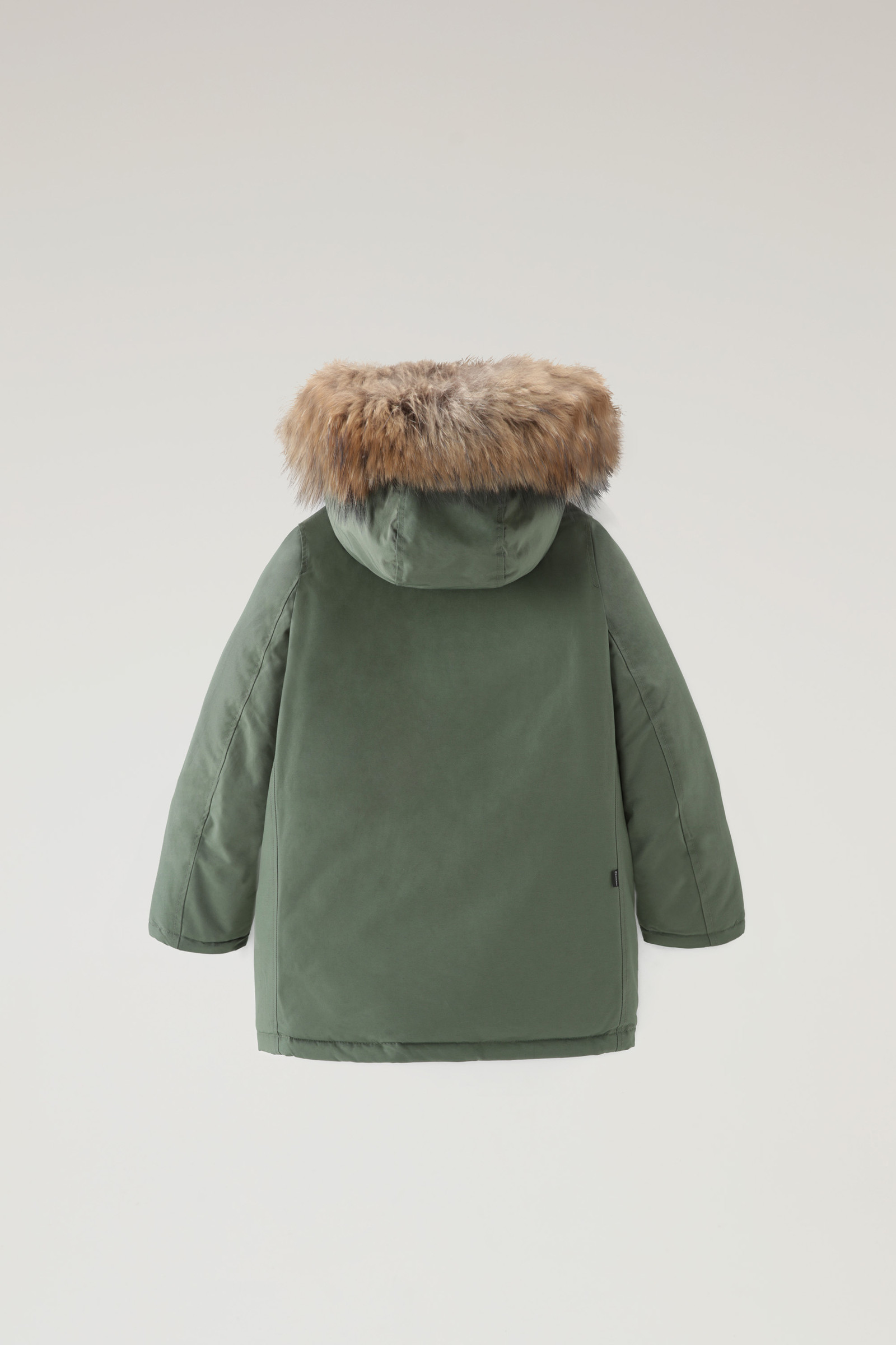 Boys' Arctic Parka with Detachable Fur Green | Woolrich USA