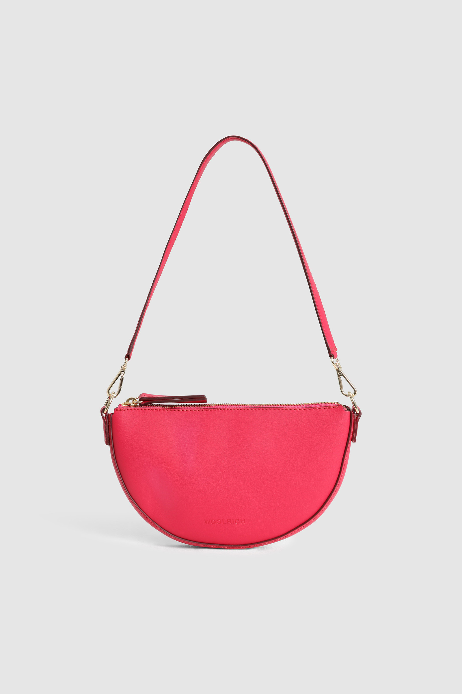 Small Leather Bag Pink | Woolrich