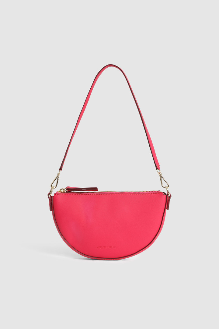 Small Leather Bag Pink | Woolrich