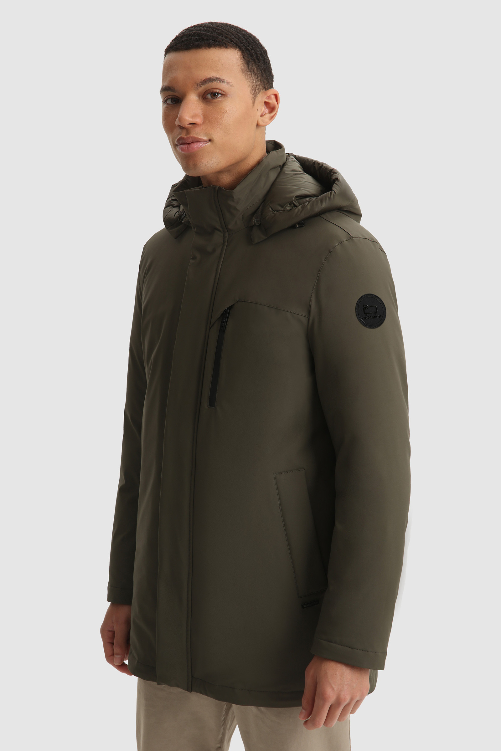 Mountain Stretch Parka with graphene padding