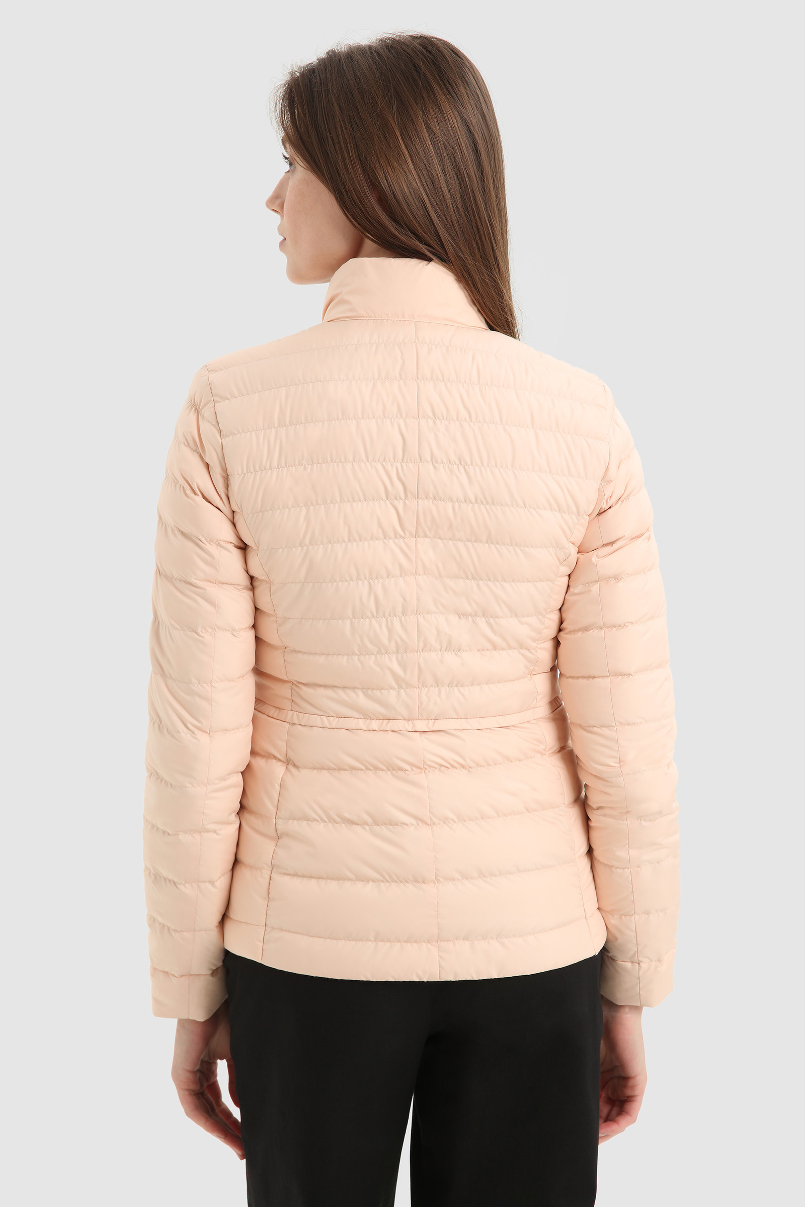 Gefütterte Jacke Hibiscus mit Kordelzug Rosa photo 3 | Woolrich