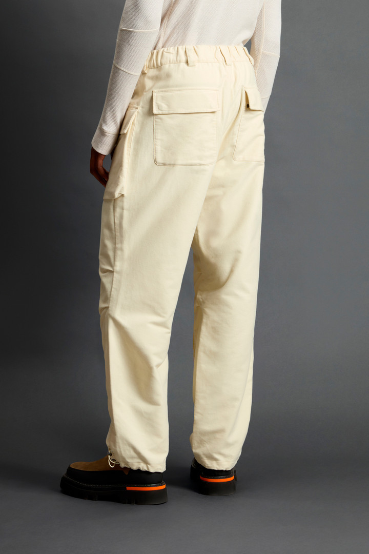 Stretch Cotton Pants by Todd Snyder White photo 3 | Woolrich