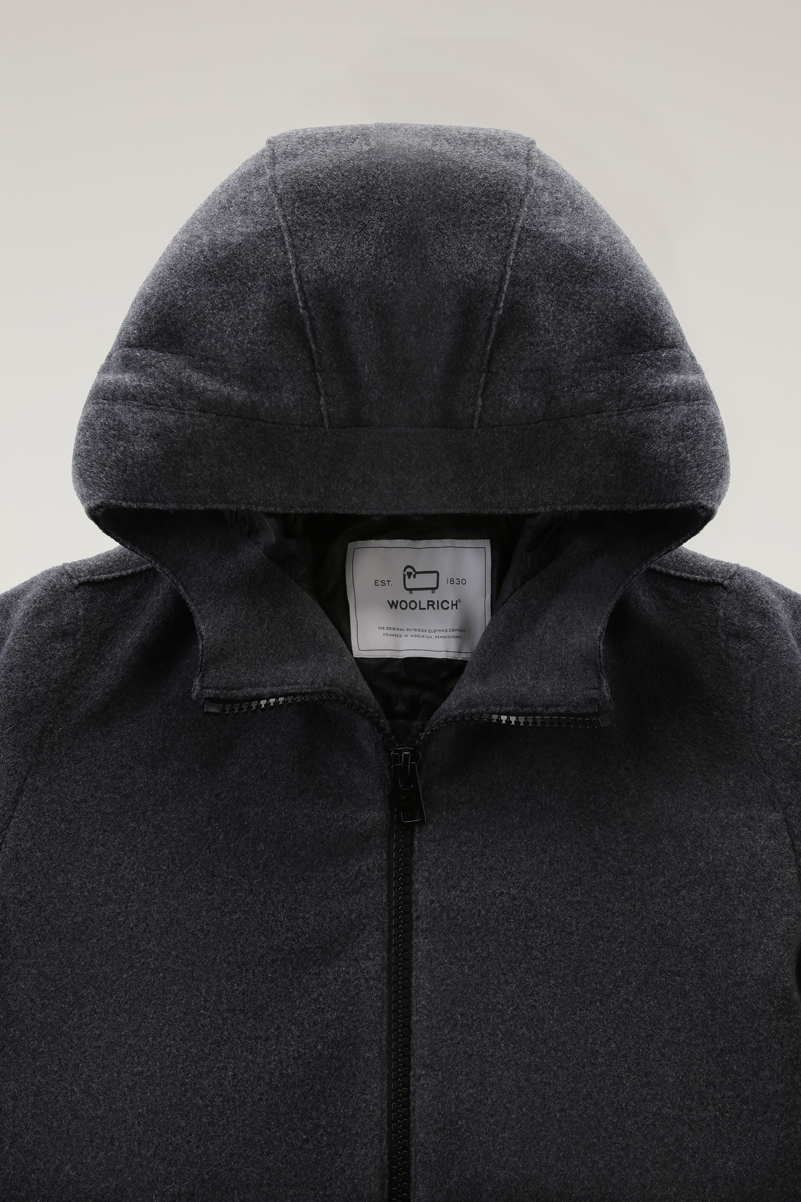 Giacca Pacific in misto lana grigio photo 6 | Woolrich