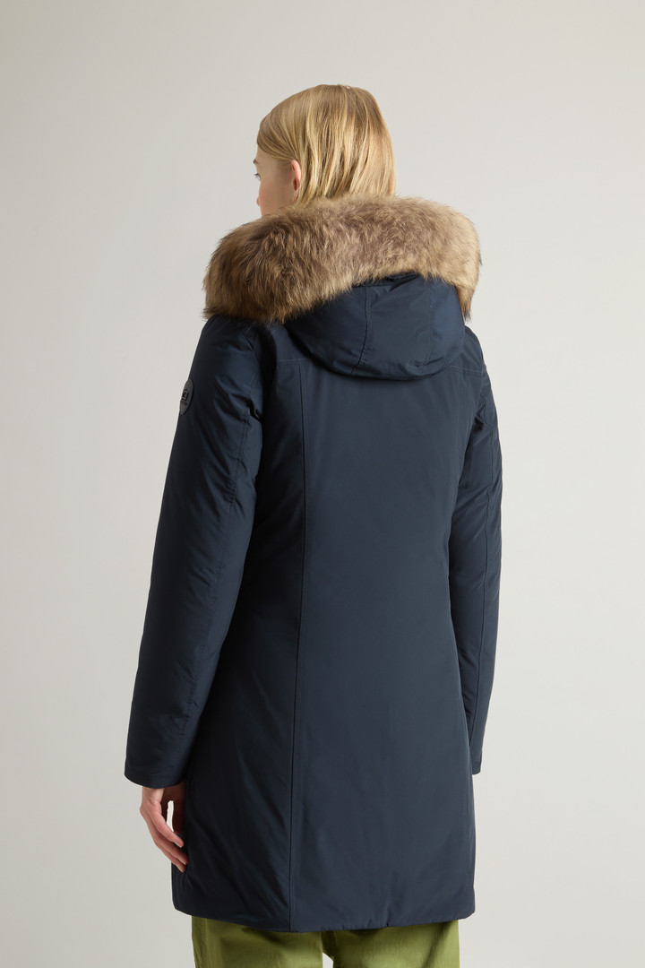 Modern Vail Parka with Detachable Hood Blue photo 3 | Woolrich