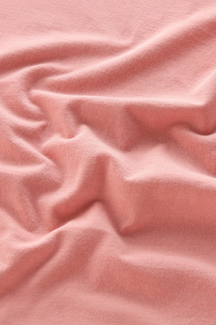 LIGHT GARMENT DYED T-SHIRT Pink photo 7 | Woolrich