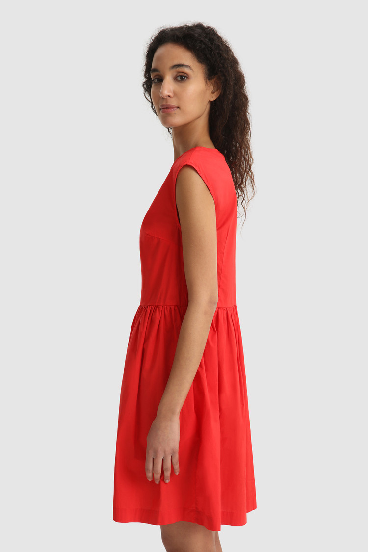 Vestido de popelina