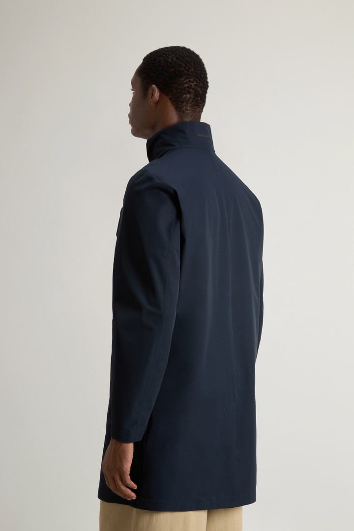 2-In-1 Waterproof Jacket in Two-Layered Fabric Blue photo 3 | Woolrich