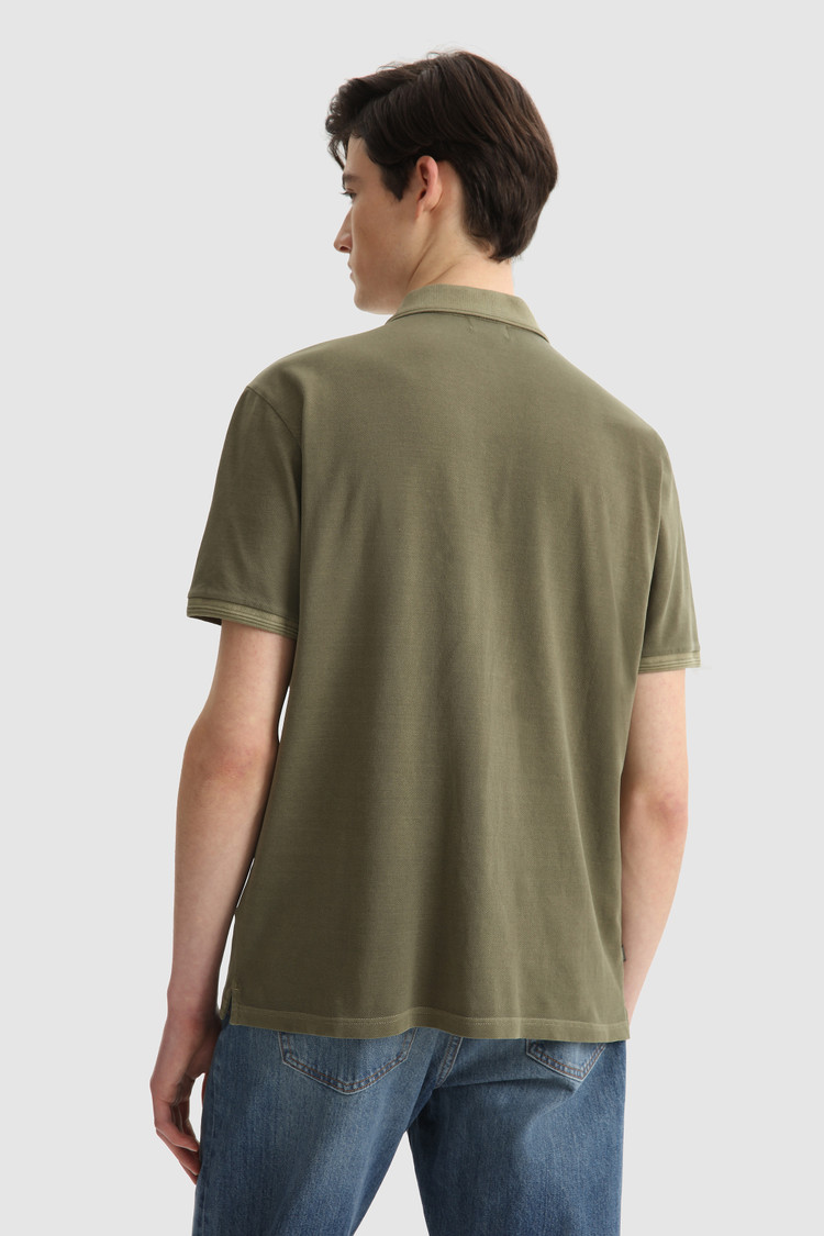 Polo Mackinack in cotone piqué elasticizzato
