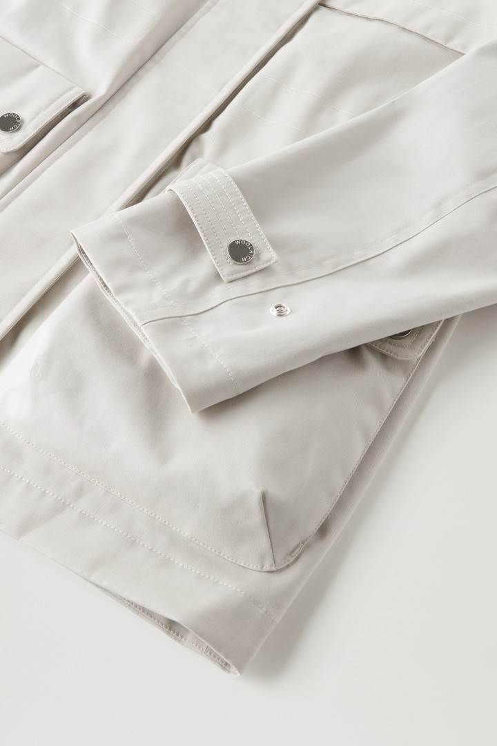 Chaqueta Havice con capucha plegable Blanco photo 9 | Woolrich