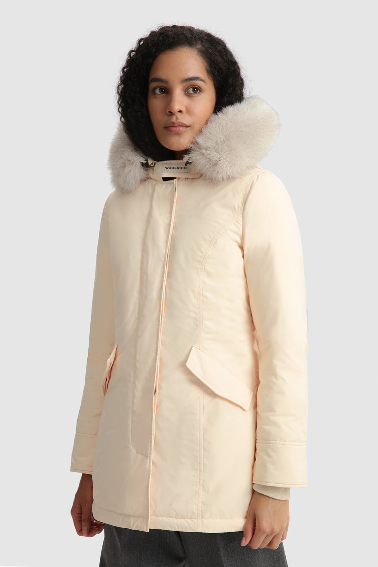 Luxury Arctic Parka avec fourrure de renard amovible