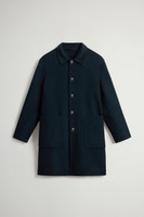 80s Woolrich virgin wool coat ネイビー USA製 Men's Coat in Pure Virgin Wool blue | Woolrich US