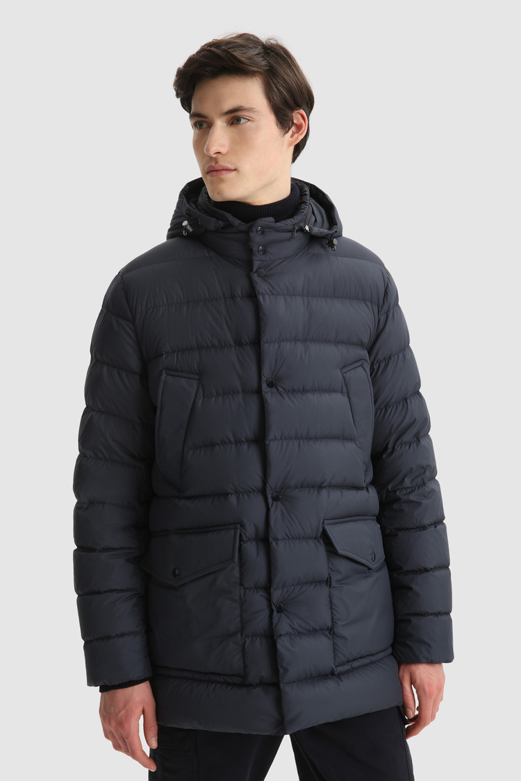 Sierra Parka quilted with removable hood